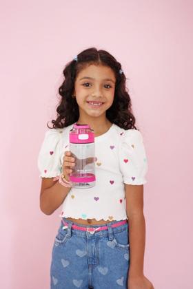 Imagem de Lancheira Térmica e Pote p/ Lanche 450 com Garrafa 550ml e Porta Acessórios Multiuso