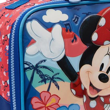 Imagem de Lancheira Térmica Escolar Infantil Disney Minnie Tropical