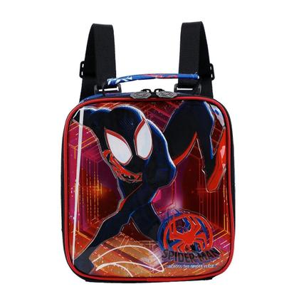 Imagem de Lancheira Térmica Escolar Infantil Menino Miles Morales Homem Aranha Spider Man Xeryus 10684
