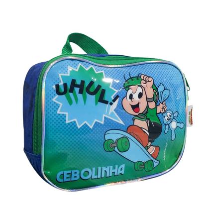 Imagem de Lancheira Térmica Escolar Infantil Turma da Mônica Cebolinha