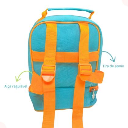 Imagem de Lancheira Térmica Escolar Passeio Infantil Dinossauro