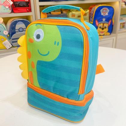 Imagem de Lancheira Térmica Escolar Passeio Infantil Dinossauro