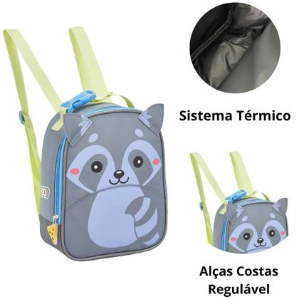 Imagem de Lancheira Térmica Escolar Zoop Animais