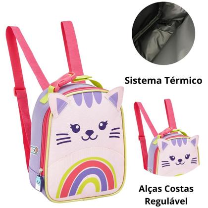 Imagem de Lancheira Térmica Escolar Zoop Animais