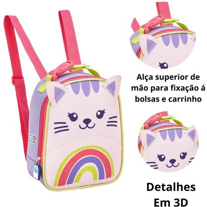 Imagem de Lancheira Térmica Escolar Zoop Animais