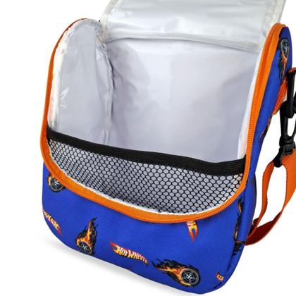 Imagem de Lancheira Térmica Frasqueira Infantil Hot Wheels - SM