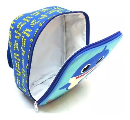 Imagem de Lancheira Térmica Infantil Baby Shark Papai Tubarão Azul