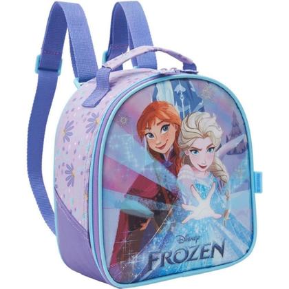 Imagem de Lancheira Térmica Infantil Frozen X1 com Glitter e Compartimento Isolado - Xeryus
