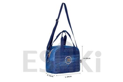 Imagem de Lancheira Térmica Jeans RB24065 - Rebecca Bonbon
