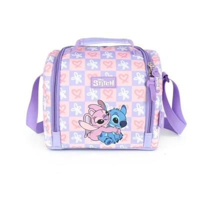 Imagem de Lancheira Térmica Lilás Escolar Stitch Disney Classic Luxcel