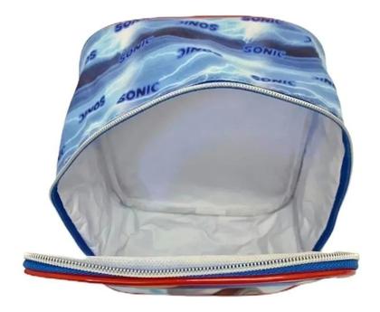 Imagem de Lancheira Térmica Masculina Escolar Infantil Boneco Sonic F5