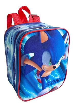 Imagem de Lancheira Térmica Masculina Escolar Infantil Boneco Sonic F5