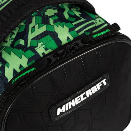 Imagem de Lancheira Térmica Minecraft Creeper Infantil Passeio Escolar