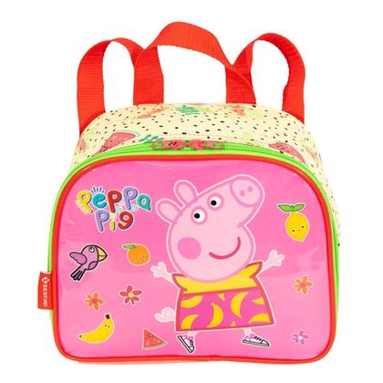 Imagem de Lancheira Térmica Peppa Pig Creche Escolar Meninas Infantil