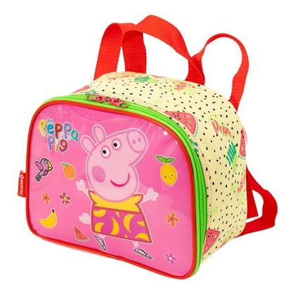 Imagem de Lancheira Térmica Peppa Pig Creche Escolar Meninas Infantil
