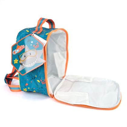 Imagem de Lancheira Térmica Tubarão Infantil Escolar Meninos