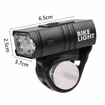 Imagem de Lanterna Bike Recarregável Usb 800 Lm  BikeLight Display De Energia Prova D Água