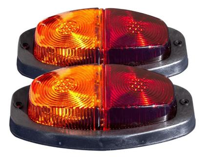 Imagem de Lanterna Canoinha Carretinha Bicolor C/ Lâmpada LED 2 Un