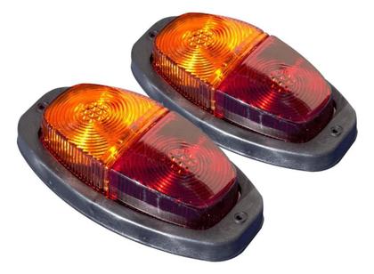 Imagem de Lanterna Canoinha Carretinha Bicolor C/ Lâmpada LED 2 Un