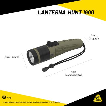 Imagem de Lanterna Cressi Hunt 1600