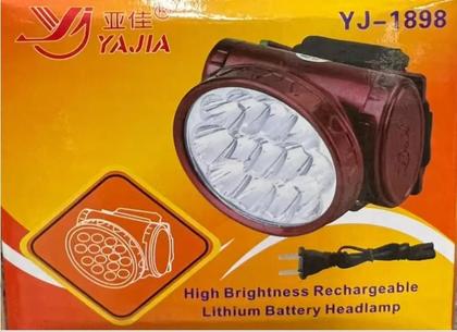 Imagem de Lanterna De Cabeça 13 Led Recarregavel Yj1898