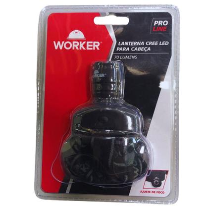 Imagem de Lanterna De Cabeça Com Led 520780 Worker