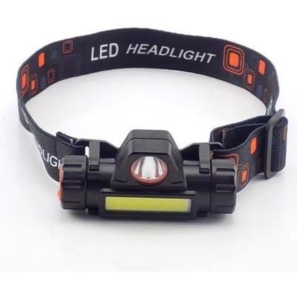 Imagem de Lanterna de cabeça Lt-399 Recarregável de Led Capacete Cabeça Caminhada Pesca Ciclismo High Power