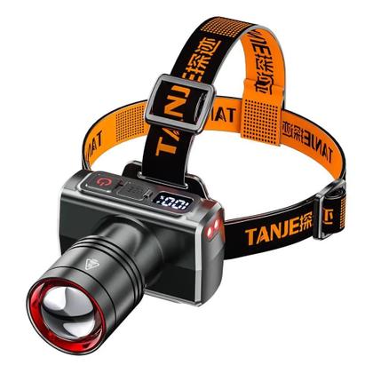 Imagem de Lanterna De Cabeça Recarregável À Prova d'Água Super Brilhante Com Sensor De Movimento LED Para