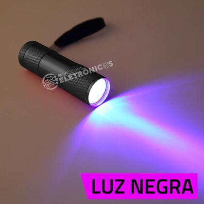 Imagem de Lanterna de Luz Negra Ultra Violeta Identificador de Notas