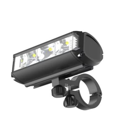 Imagem de Lanterna Farol de Bicicleta 3 Leds Alto Brilho 900 Lúmens 5 Modos de Luz Recarregável Usb