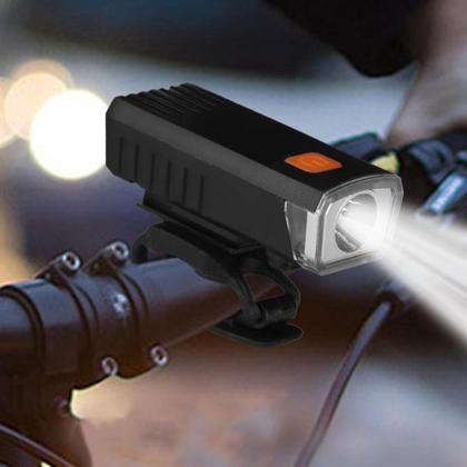 Imagem de Lanterna Farol Dianteira Luz Super Brilhantes Ciclismo Bicicleta Bike Triciclo Recarregável USB