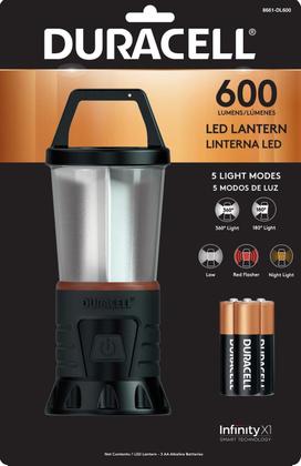 Imagem de Lanterna Farolete  600 Lúmens Para Camping e Emergência - Duracell 8661-DL600