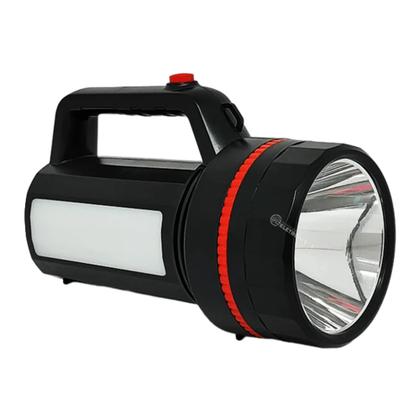 Imagem de Lanterna Forte Poder de Iluminação Duplo Frontal e Lateral LED 100W Recarregável Bivolt DP7332B