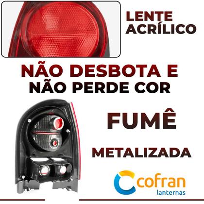 Imagem de Lanterna Gol G4 Power Fumê 2006 2007 2008 2009 2010 2011