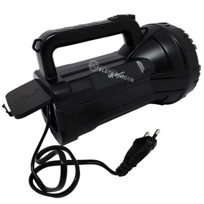Imagem de Lanterna Holofote 5W LED Recarregável Longa Duração E Alcance DP7045B