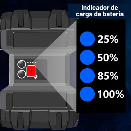 Imagem de Lanterna Holofote Led Farolete Super Forte 40w Camping Pesca Noturna