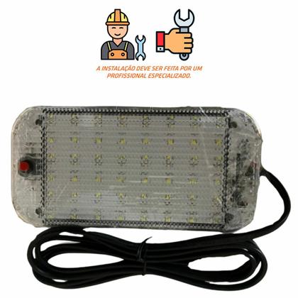 Imagem de Lanterna Interna Interruptor LED Bivolt 12v 24v 15x7,5cm