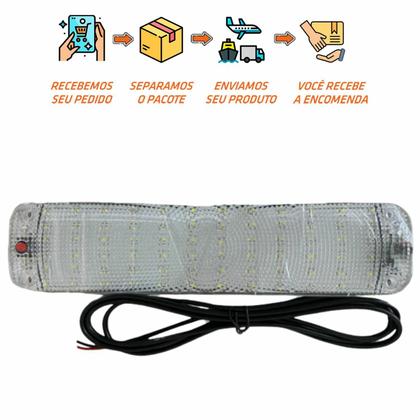 Imagem de Lanterna Interna Interruptor LED Bivolt 12v 24v 25x6cm
