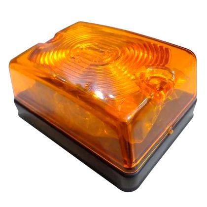 Imagem de Lanterna Lateral Baú Carreta Caminhão Carretinha Kit 8 Pçs