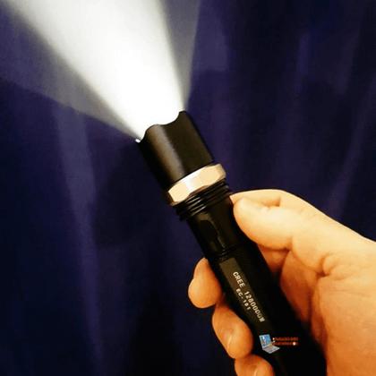 Imagem de Lanterna Led Cree Q5 Aviso De Alerta Pisca Ideal Para Trilhas Monstanhismo EC101SUP