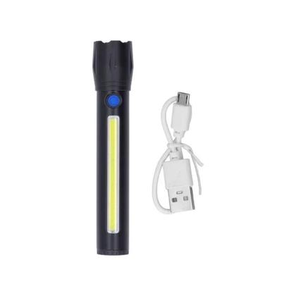 Imagem de Lanterna Led Flash Usb Super Branca Zoom