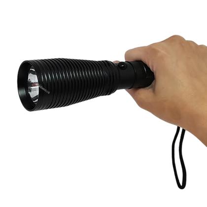 Imagem de Lanterna LED Foco Verde Tática Recarregável Para Caça Pesca 5076L