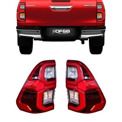 Imagem de Lanterna Led Hilux 2016 A 2021 2022 2023 2024 Modelo 2021 Srx