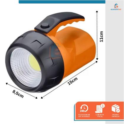 Imagem de Lanterna Led Para Barraca Camping Tática Lampião A Pilha