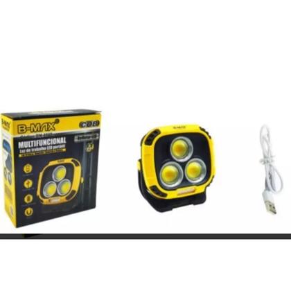 Lanterna led portatil holofote bm8527 refletor multifuncional bm