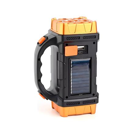 Imagem de Lanterna Led Recarregável Holofote USB Energia Solar