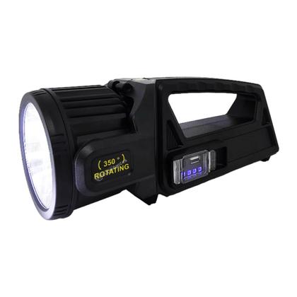 Imagem de Lanterna LED Super Brilhante Multifuncional Rotativa Alta Capacidade Solar Recarregável LK3124