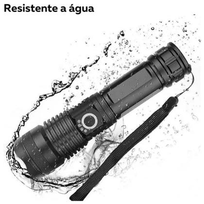 Imagem de Lanterna LED T9 Mais Forte Do Mundo Ultra USB Bateria Recarregável A prova d'água Potente Vigia Vigilante Sitio Fazenda