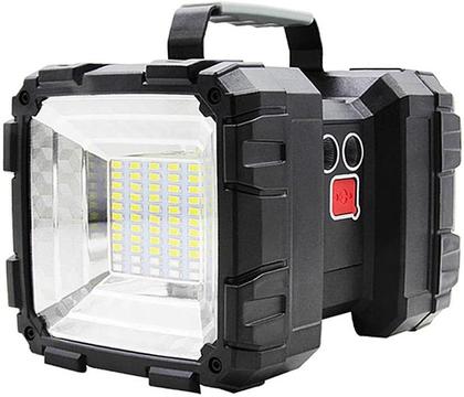 Imagem de Lanterna Led Tática Militar Ultra Potente 40w Holofote Farolete 40w Recarregável USB Camping Pesca