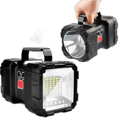 Imagem de Lanterna Led Tática Multifuncional Recarregável Mini Forte